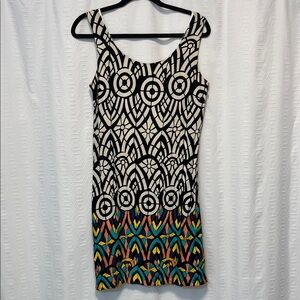 Anthropologie Kachel Glasswork shift dress